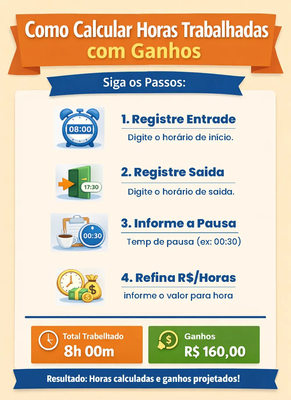 calculadora de horas trabalhadas